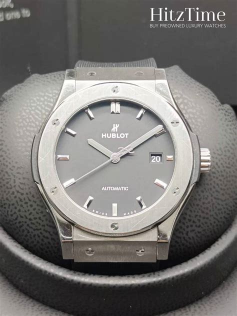 hublot racing grey titanium|Hublot Classic Fusion Racing Grey Chronograph Titanium 42mm .